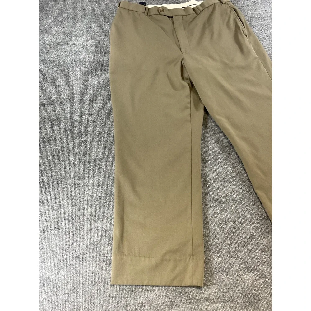 Brooks Brothers 1818 Pants 36x30 100% Wool Classic Fit Made In Canada Dress Slac